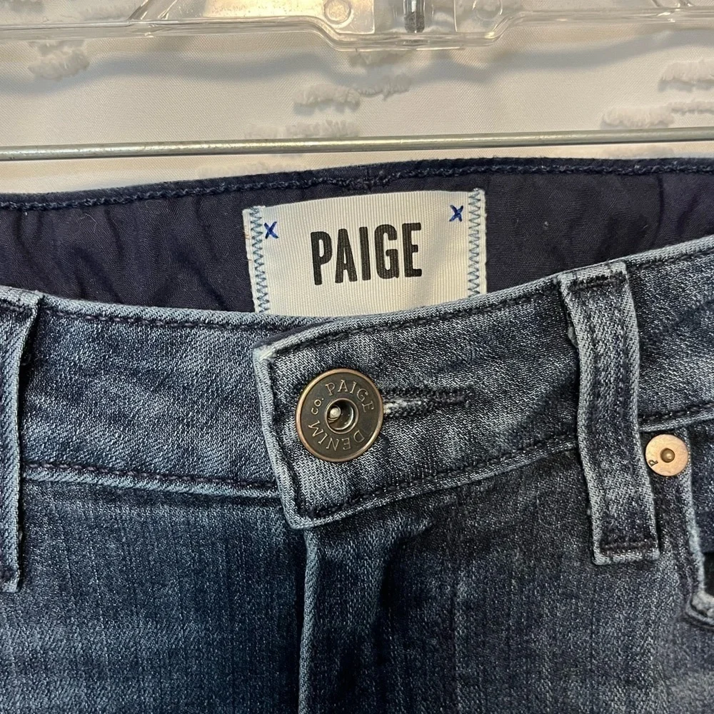 Paige Hoxton crop roll up jeans
